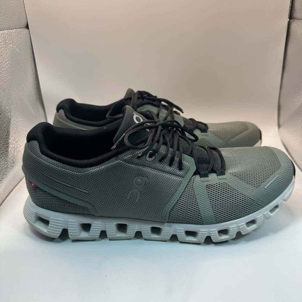 On Cloud 5 Sneaker Mens 10 Kelp/Shadow Gray Casual Trail Running Shoes - Picture 9 of 9